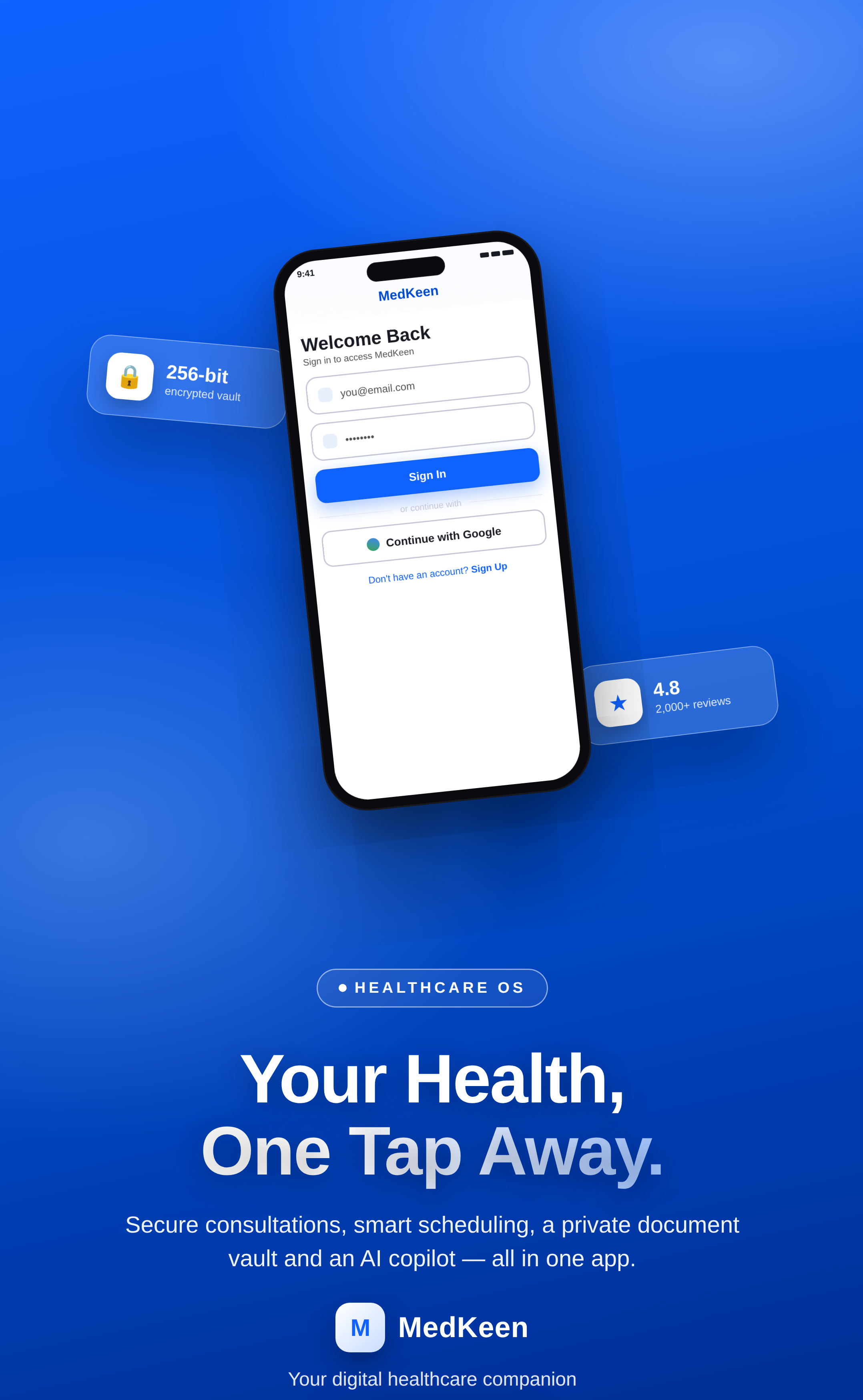 MedKeen app screenshot 1